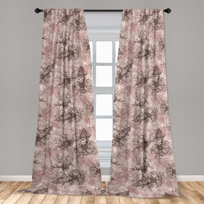 Semi Sheer Curtain Pair