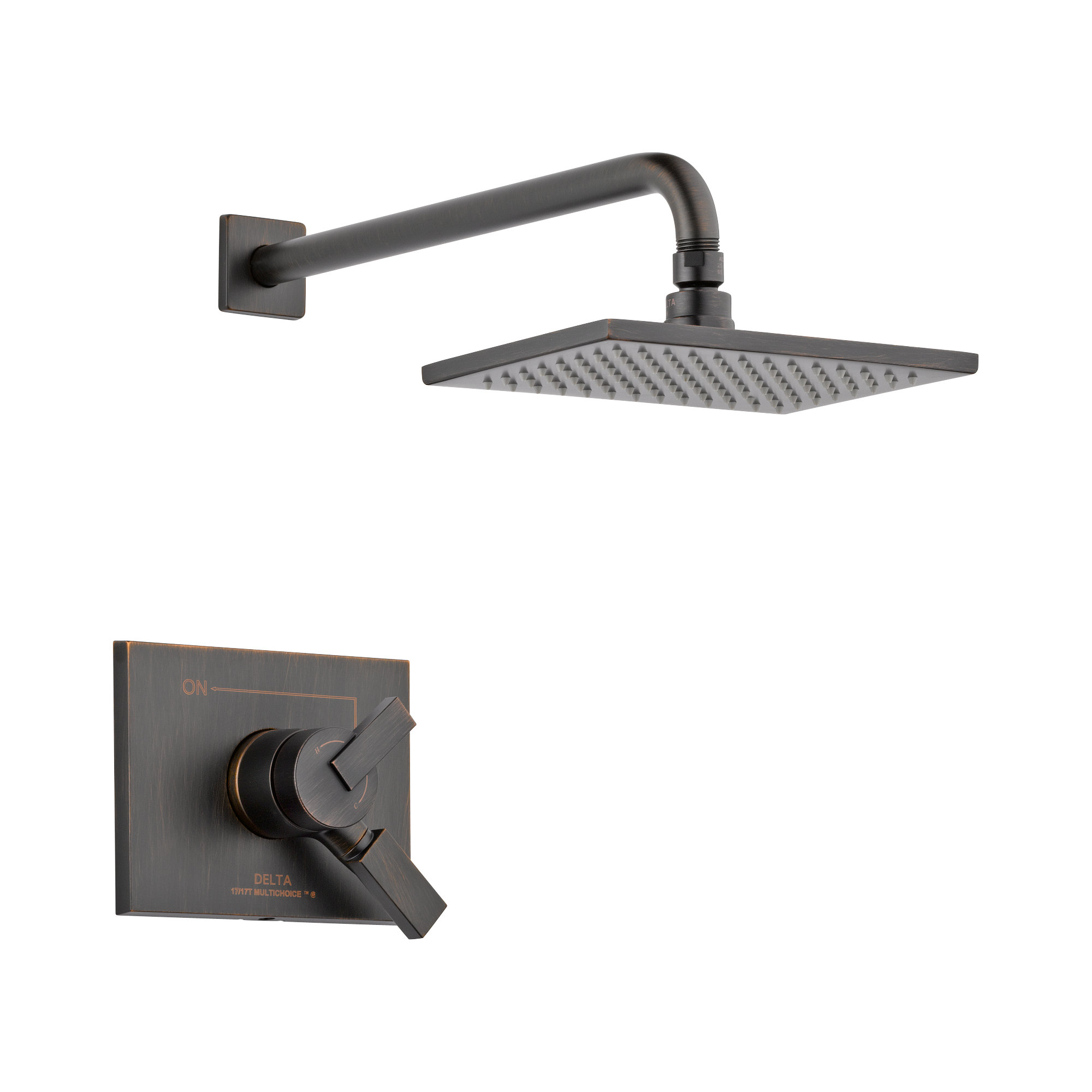 Vero 17 Series Dual-Function Shower Faucet Set, Shower Handle Trim Kit, Venetian Bronze