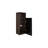 Bathroom Storage In Black & Walnut - - Build Side Shelf Walnut, Space Design