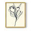 «Floral Marker II», reproduction encadrée - bois massif-1244919321-1244919323