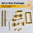 56" - 60" x 76" H  Single Sliding Soft-Closing  Shower Door with 1/4" Tempered Glass-112908162