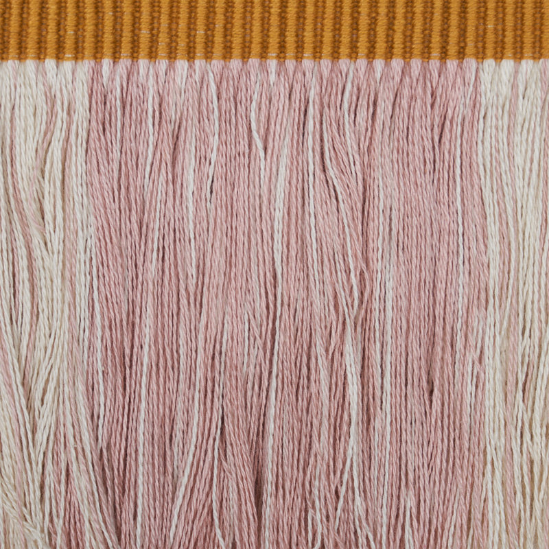 Schumacher x Stephanie Seal Brown Calcada Fringe, Rose Quartz