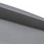 Lit plateforme double en bois avec lit gigogne et tête de lit à DEL avec tiroirs, gris-948839979-948839988