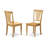 9 Piece Dining Set Includes an Oval Dining Room Table with Butterfly Leaf and 8 Kitchen Chairs, Oak-1672672233-1692058367