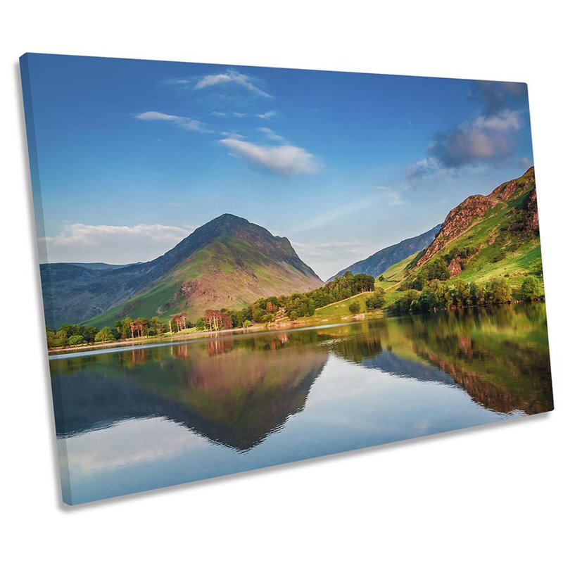 Lake District - Wrapped Canvas Print, 30.5cm H x 45.7cm W x 2cm D