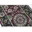 Wool Oriental Area Rug in Wine/Green/Beige/Brown
