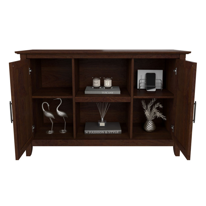 Huckins Hall Tree with Bench and Shoe Storage, Bing Cherry