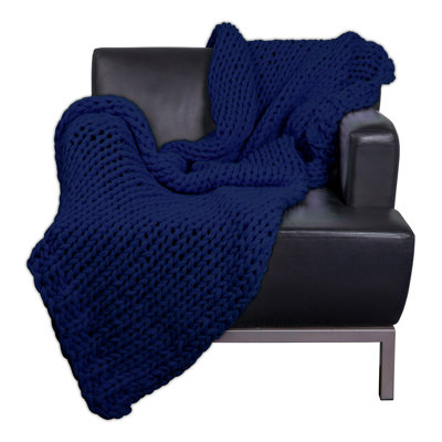 Couverture tressée douce et confortable 