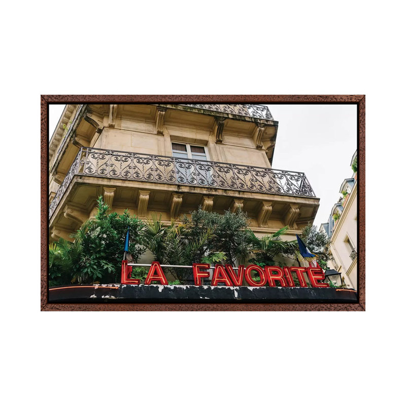 La Favorite by Bethany Young - Print on Canvas, 66.04cm H x 101.6cm W x 3.81cm D, Classic Brown Wood Framed