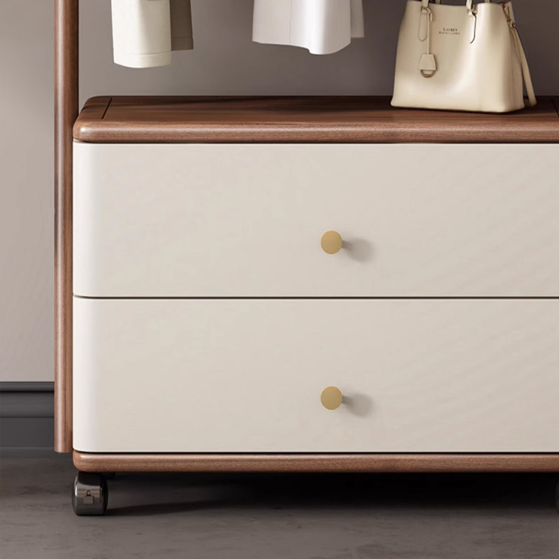 Armoire compacte et multifonctionnelle, Noyer