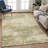 Machine Washable Indoor/Outdoor Chantille ACN2362 Abstract Rug-118575022