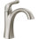 Robinet de salle de bain en nickel brossé Arvo, robinet de lavabo de salle de bain monotrou pour meuble-lavabo, ensemble de bonde à poussoir, acier inoxydable Spotshield