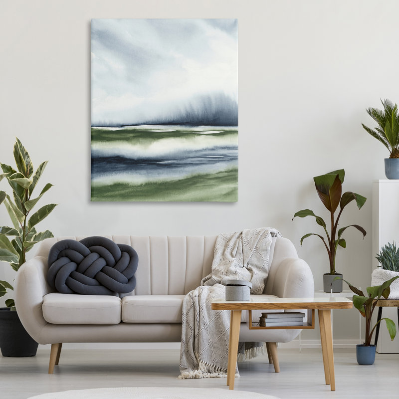 Toile de paysage Sage Shadows, conception par 1x, H 48 po x l 36 po