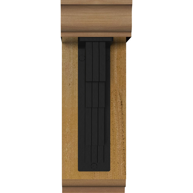 Support Eris H 12 po x l 4 po x P 12 po, H 16 po x P 14 po, Cèdre rouge de l'Ouest l 4 po x T 2 po (sciage br
