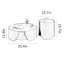 Table de bout ronde-105491700