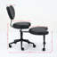 Chaise de méditation Plus, chaise à pieds croisés avec roulettes