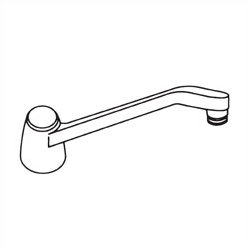 12" Kitchen Spout for Commercial Faucets