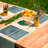 Polyester Abstract Rectangle Placemat