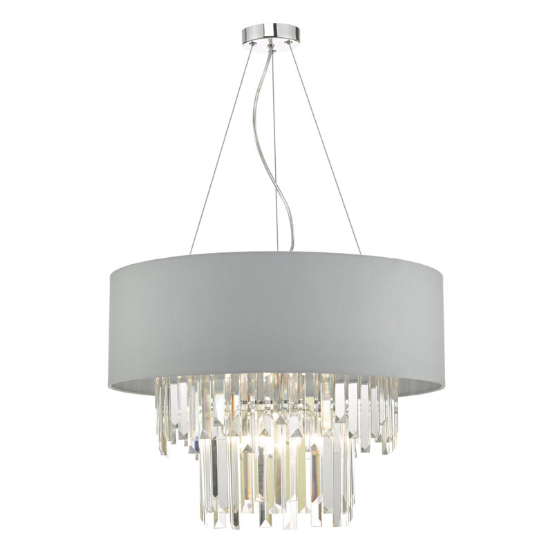 6 - Light Crystal Chandelier