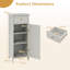 Freestanding Linen Cabinet-757724653