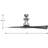 Spades 56'' Ceiling Fan-2131092434
