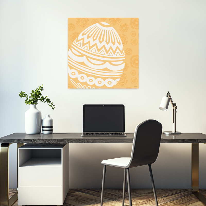 «Spring Delight», art contemporain du printemps, H 18 po x l 18 po