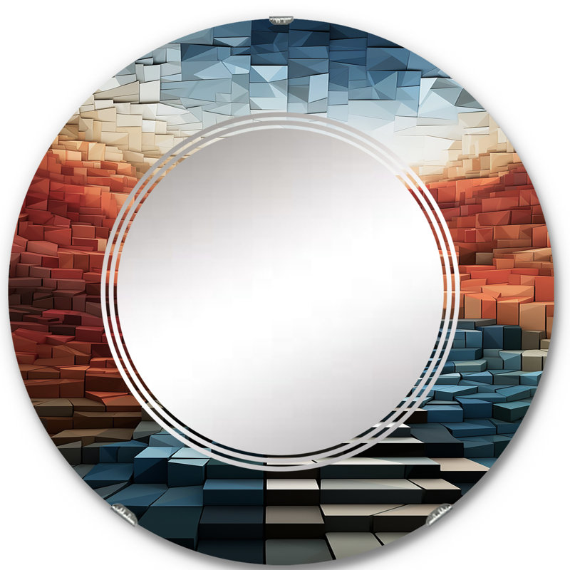 Miroir mural Weslee, 24 po x 24 po