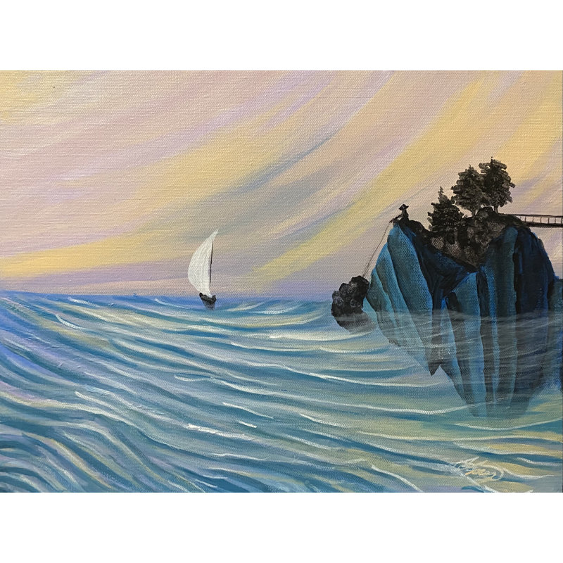 «Stories» par Alicia Lopez, H 25,25 po x l 31,25 po x P 0,875 po