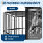 cage pour chien robuste-445382641