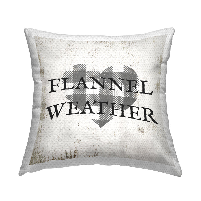 Plaid Outdoor Throw Pillow