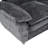 Modern Deep 3-Seat Sofa Couch with Ottoman-693621170