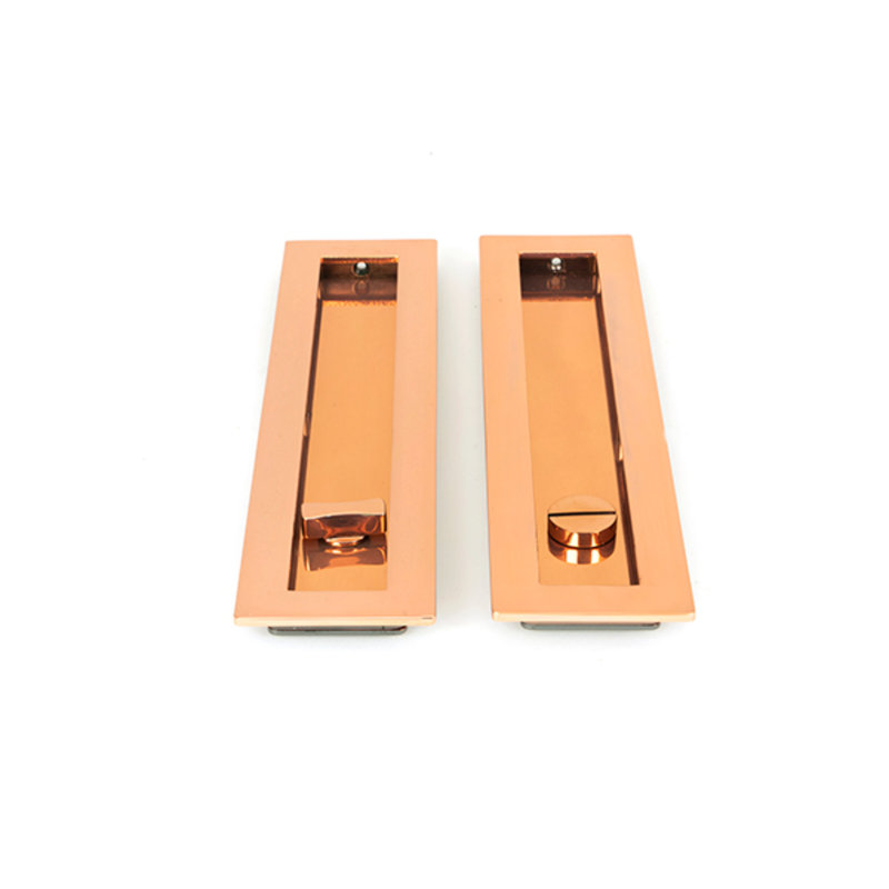 Door accessory, 25cm H x 6cm W x 1.3cm D, Polished Bronze