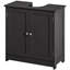 Armoire de salle de bain, armoire de rangement sur piédestal-2034533981