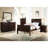 Solid Wood Twin Size Bed - Brown Cherry With Drawer Bottoms And Metal Runners In Glides & For Youth Bedroom-24883603-24883612