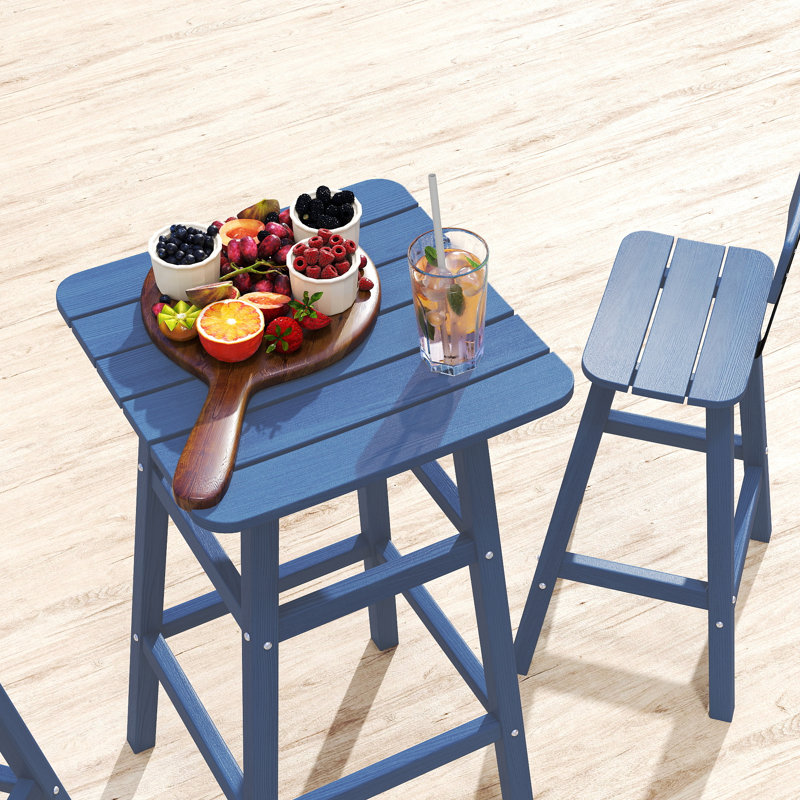 Ensemble repas d'extérieur 2 personnes, Gris