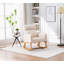 Chaise berçante en lin-88579842