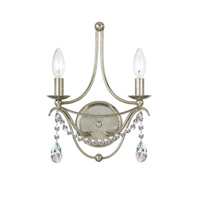 lampe murale bougie 2 lumières Farrington Gurney
