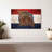 Borges State Map Over Missouri Flag-108116614