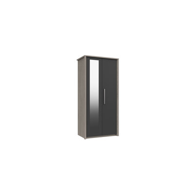Colville 2 Door Manufactured Wood Wardrobe