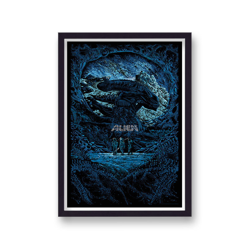 Alien V6 Reimagined Movie Poster - Single Picture Frame Print