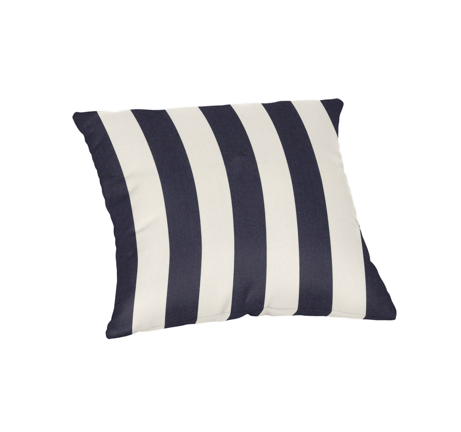  Outdoor Square Pillow Cover & Insert, 18"H x 18"W, Maxim Navy Sunbrella®