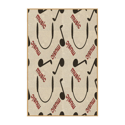 Tapis de la zone brune laine