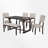 Abdulazis 6 - Person Trestle Dining Set-594654915