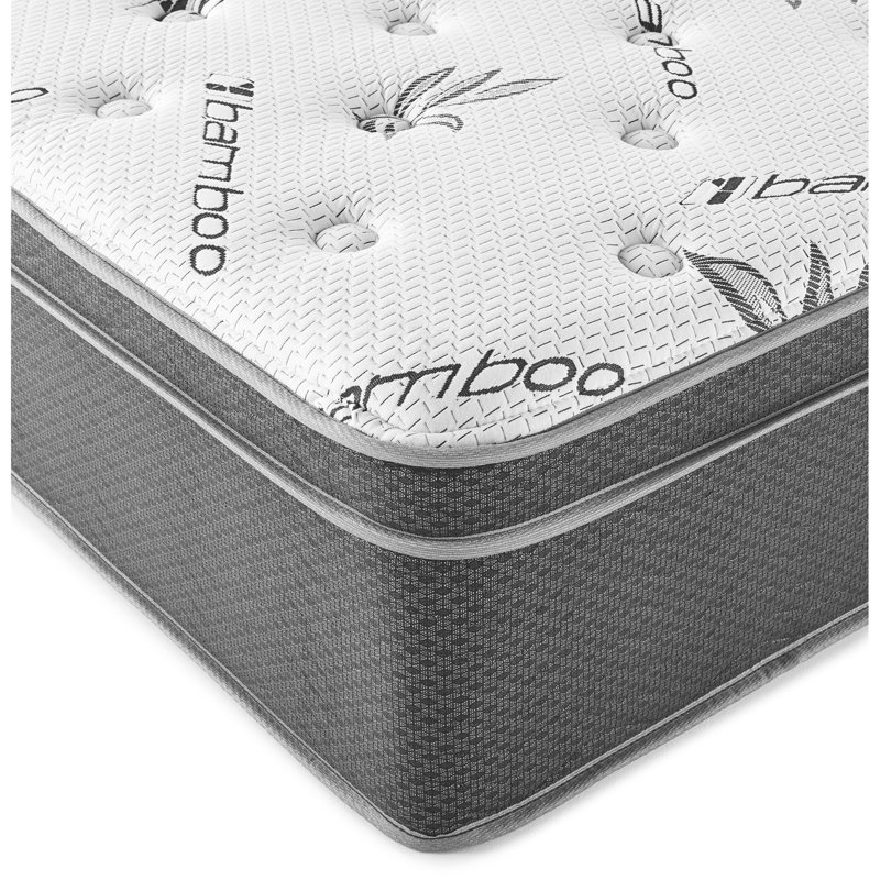 Grand matelas hybride en bambou 10 po, Twin
