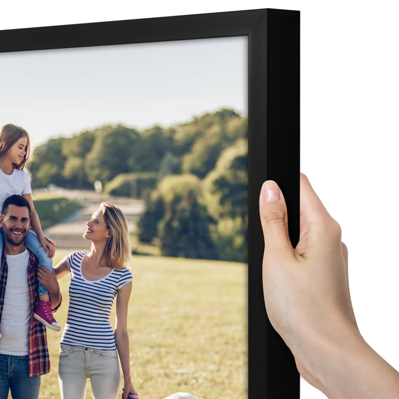 Cadre photo Americanflat, L 12,01 po x H 15,08 po, Noir