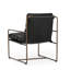 Fauteuil d'appoint en cuir Argo 