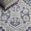 Tapis lavable Arora 210 en beige / bleu marine-358858901