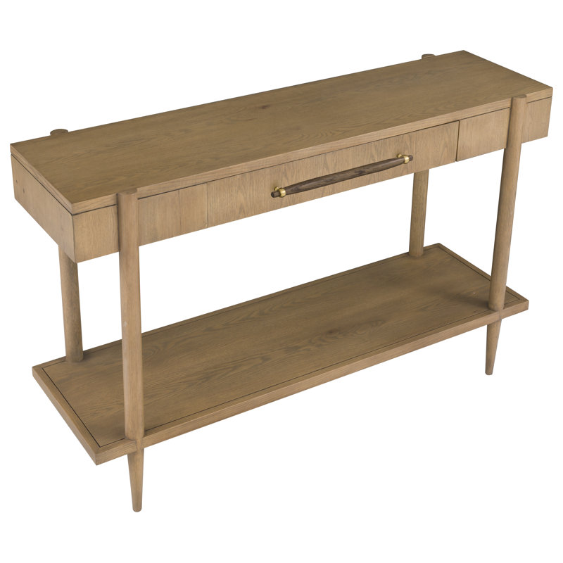 Maxwell 56'' W Console Table, Sunlit Oak
