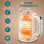 HOMCOM Kettle and 2 Slice Toaster with Keep Warm Memory Function-119747511