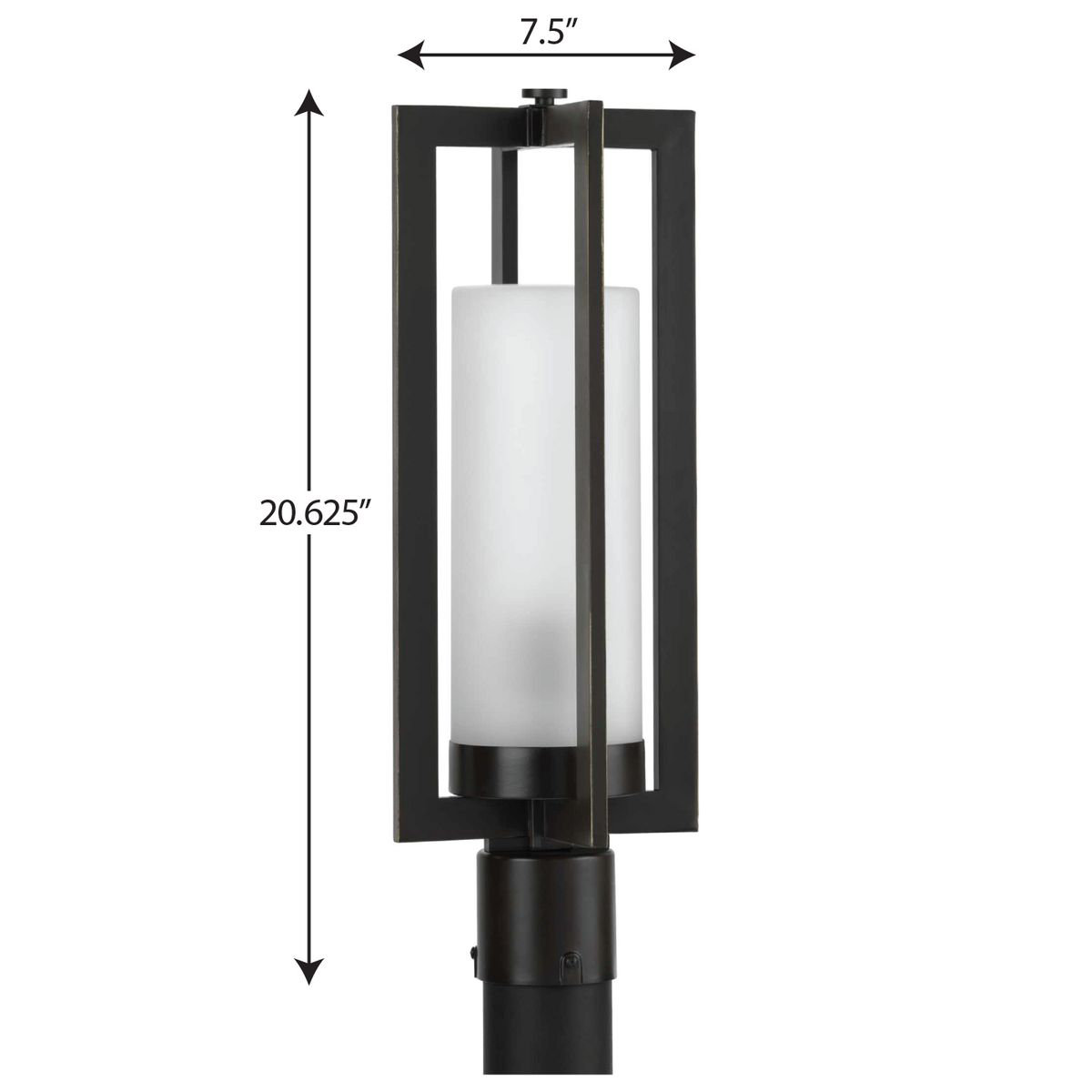 Melvin Frosted Lantern Head